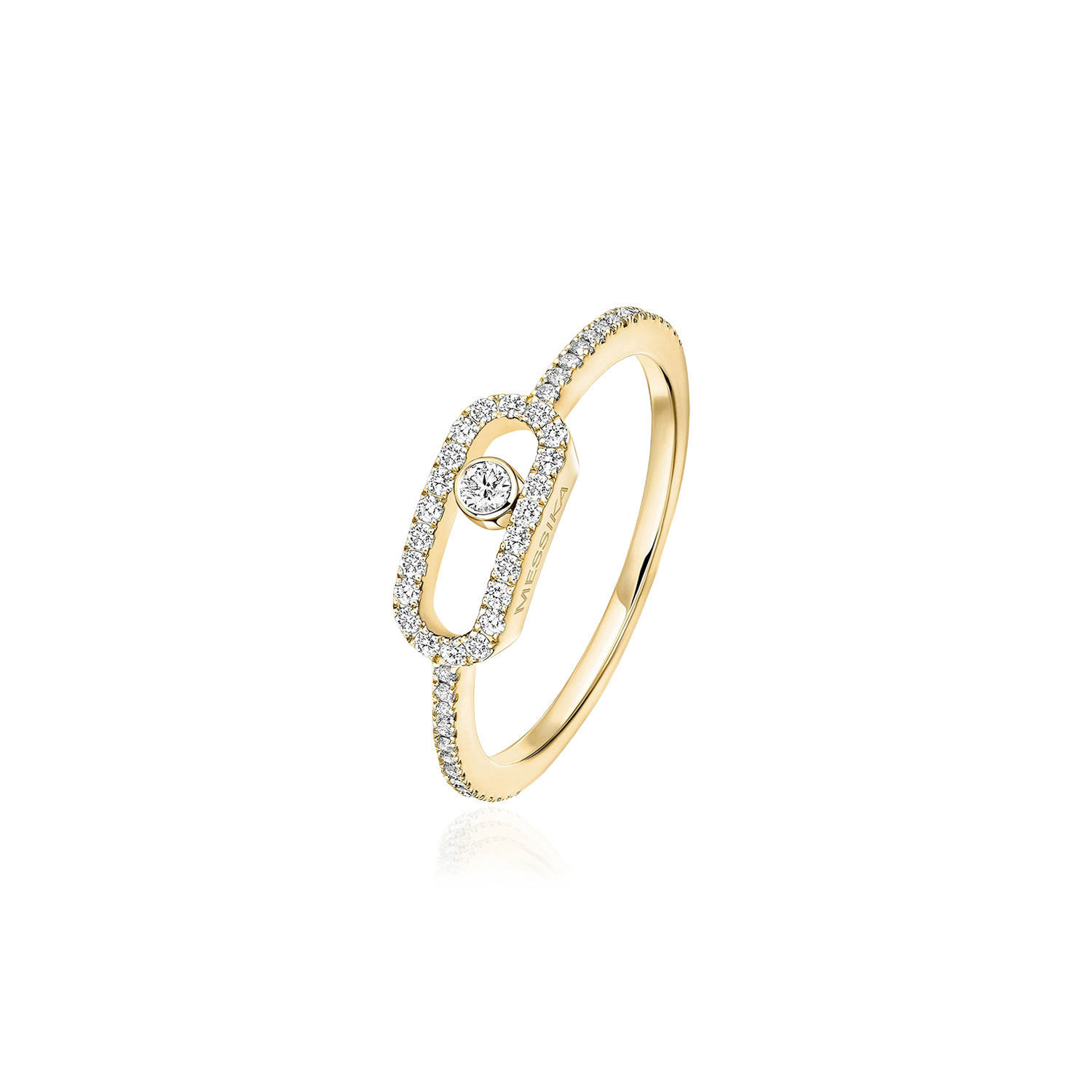 Move Uno Pavé Ring
