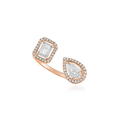 My Twin Toi & Moi Ring - 2 x 0.40ct