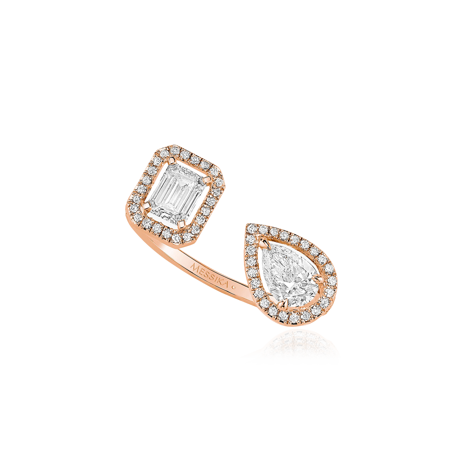 My Twin Toi & Moi Ring - 2 x 0.40ct