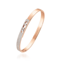Pulsera Noa Pequeña con Medio Pavé