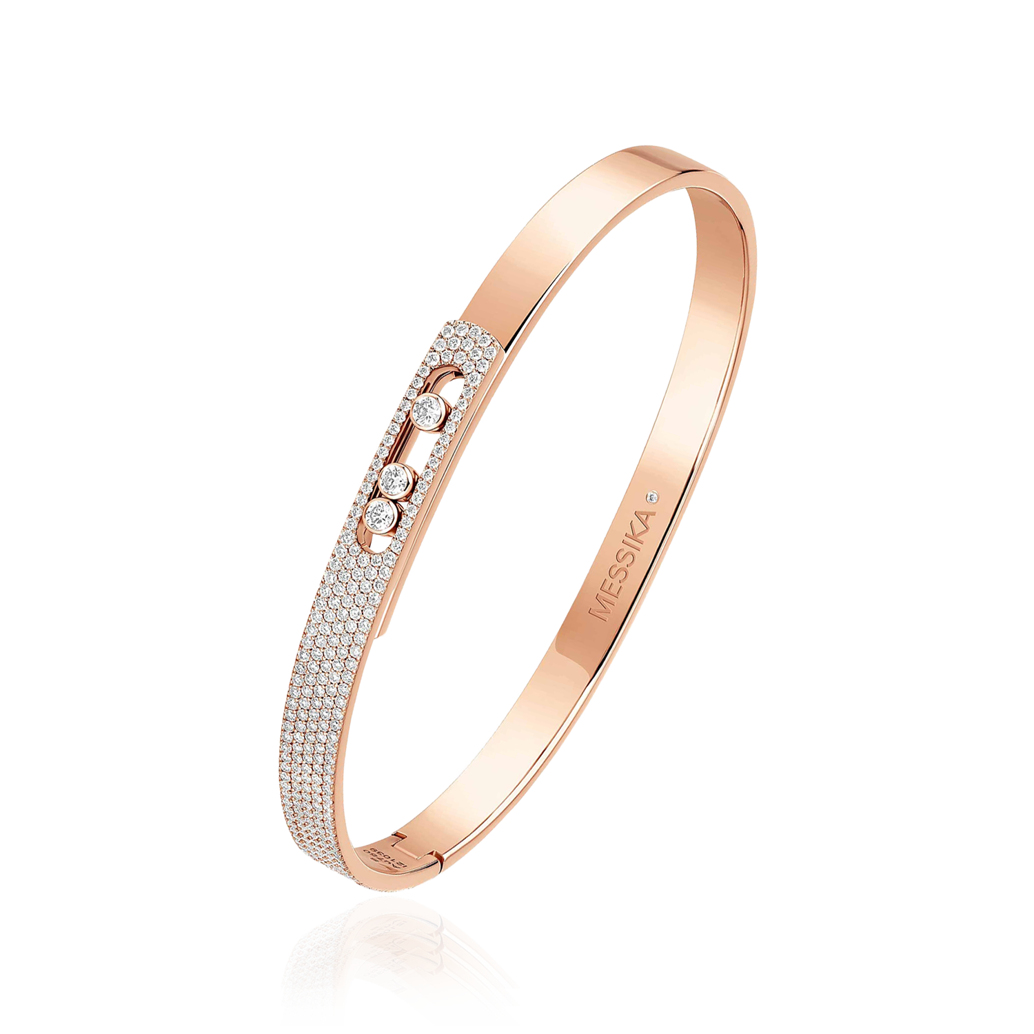 Pulsera Noa Pequeña con Medio Pavé