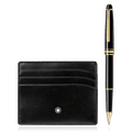 Conjunto Especial: Rollerball Meisterstück Classique y Estuche para 6 Tarjetas