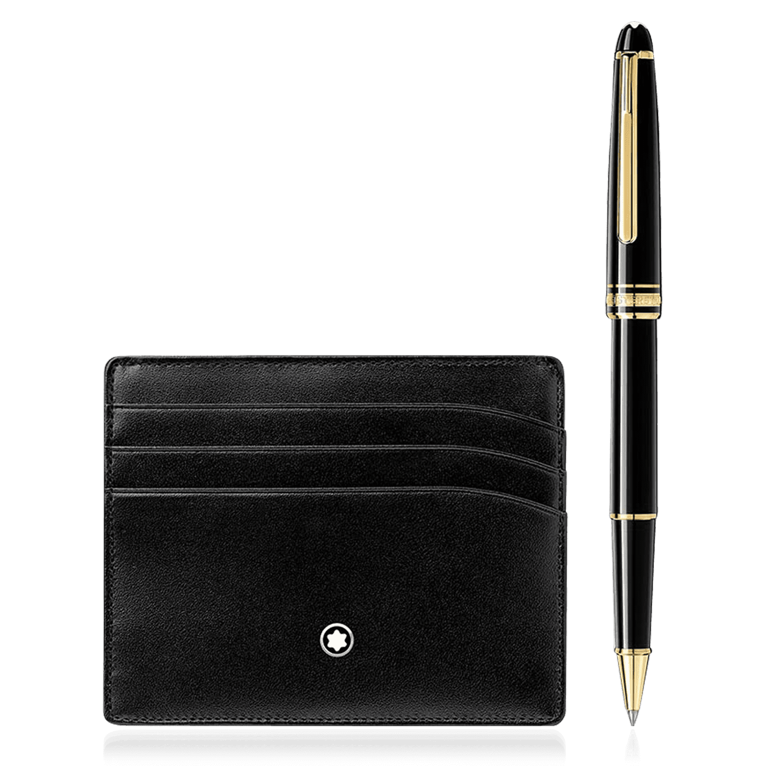 Conjunto Especial: Rollerball Meisterstück Classique y Estuche para 6 Tarjetas