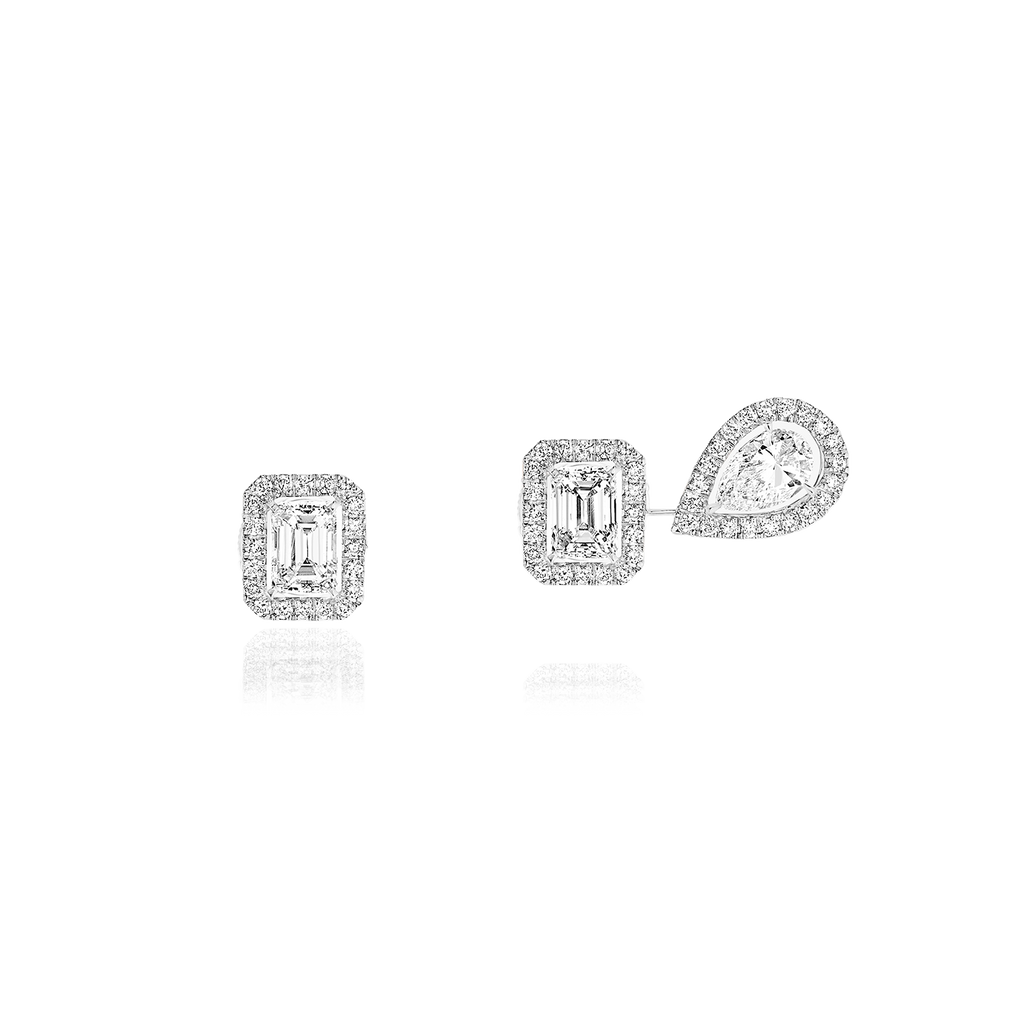 My Twin 1+2 Earrings 0.20 ct x3