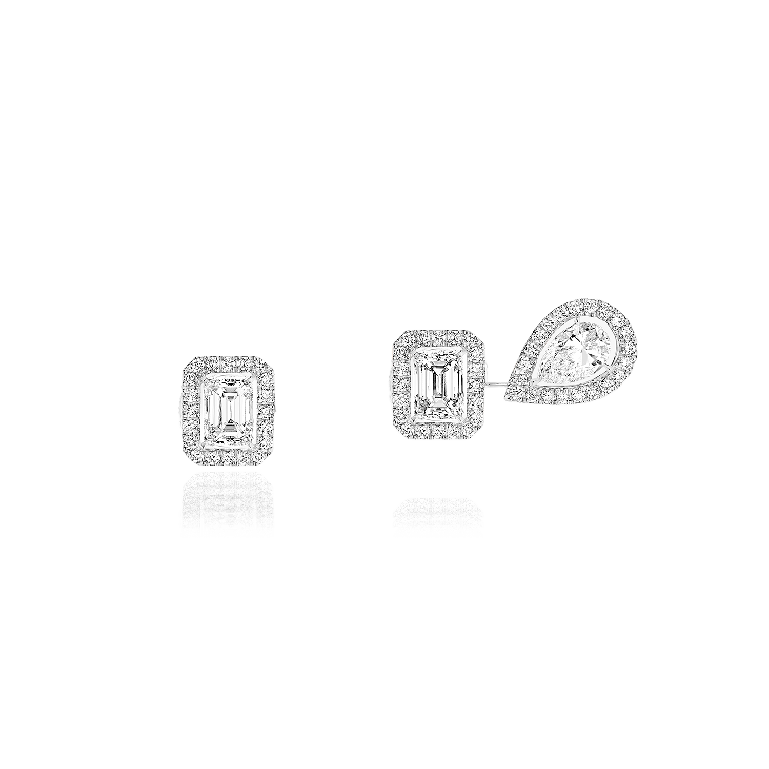 My Twin 1+2 Earrings 0.20 ct x3