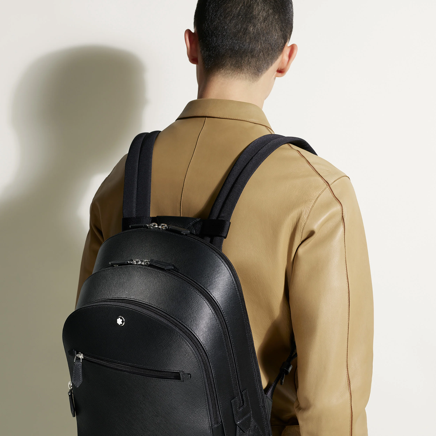 Sartorial Medium Backpack with 3 Compartments