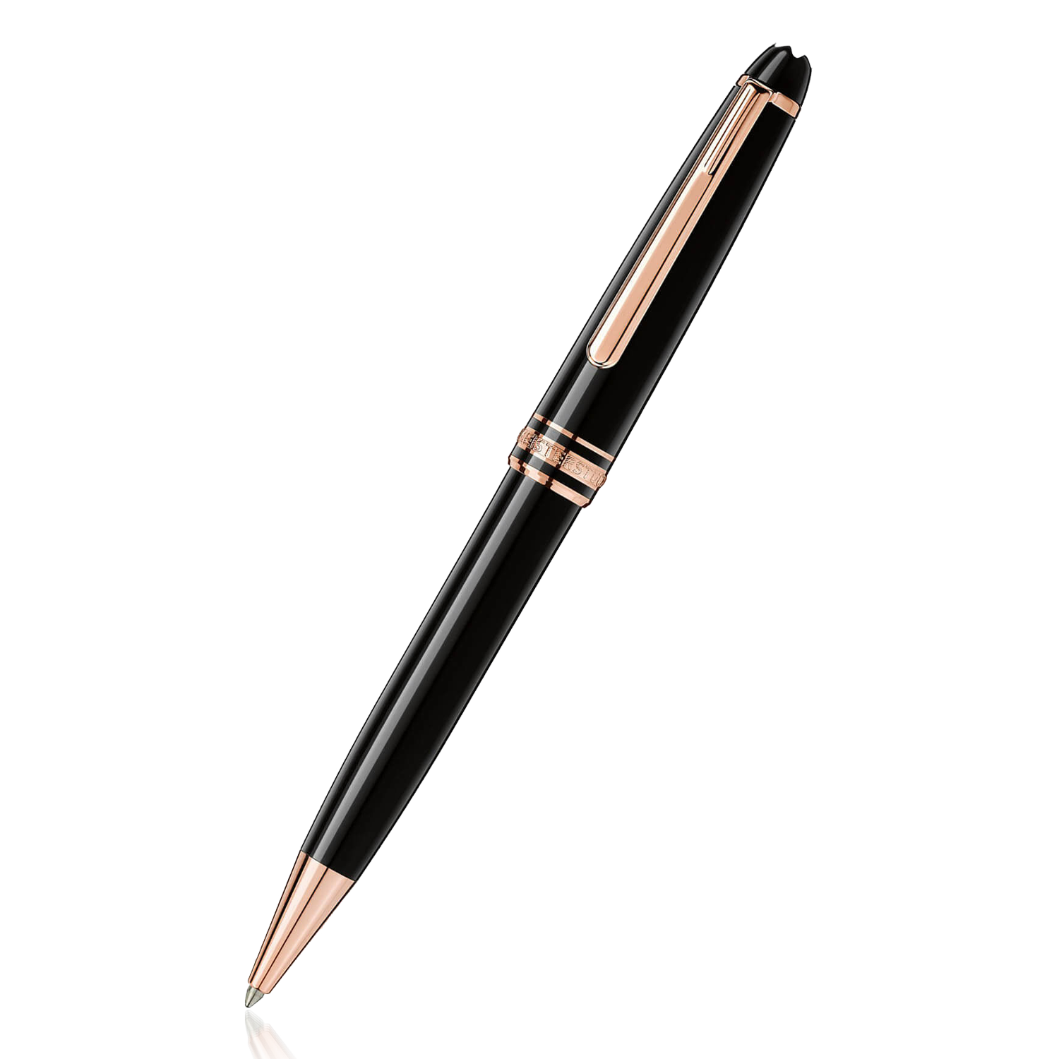 Caneta Esferográfica Meisterstück Classique com Revestimento em Ouro Rosa