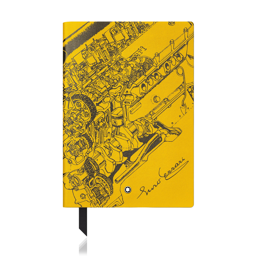Cuaderno Montblanc #146 Enzo Ferrari - Amarillo Modena, Grandes Personajes