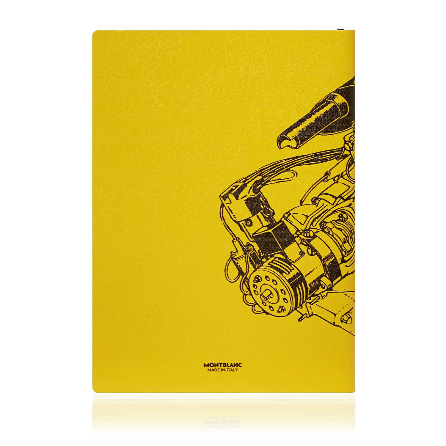 Montblanc Cuaderno #146 Enzo Ferrari - Amarillo Modena, Grandes Personajes