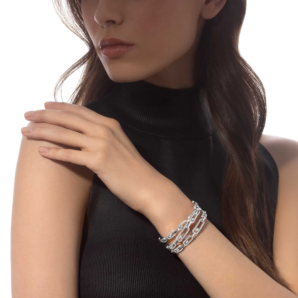 Pulsera Move Link de Triple Fila