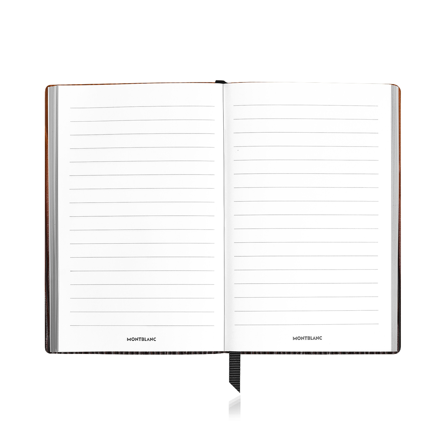 Cuaderno de cuero Corteccia Sfumato, tamaño compacto con páginas rayadas