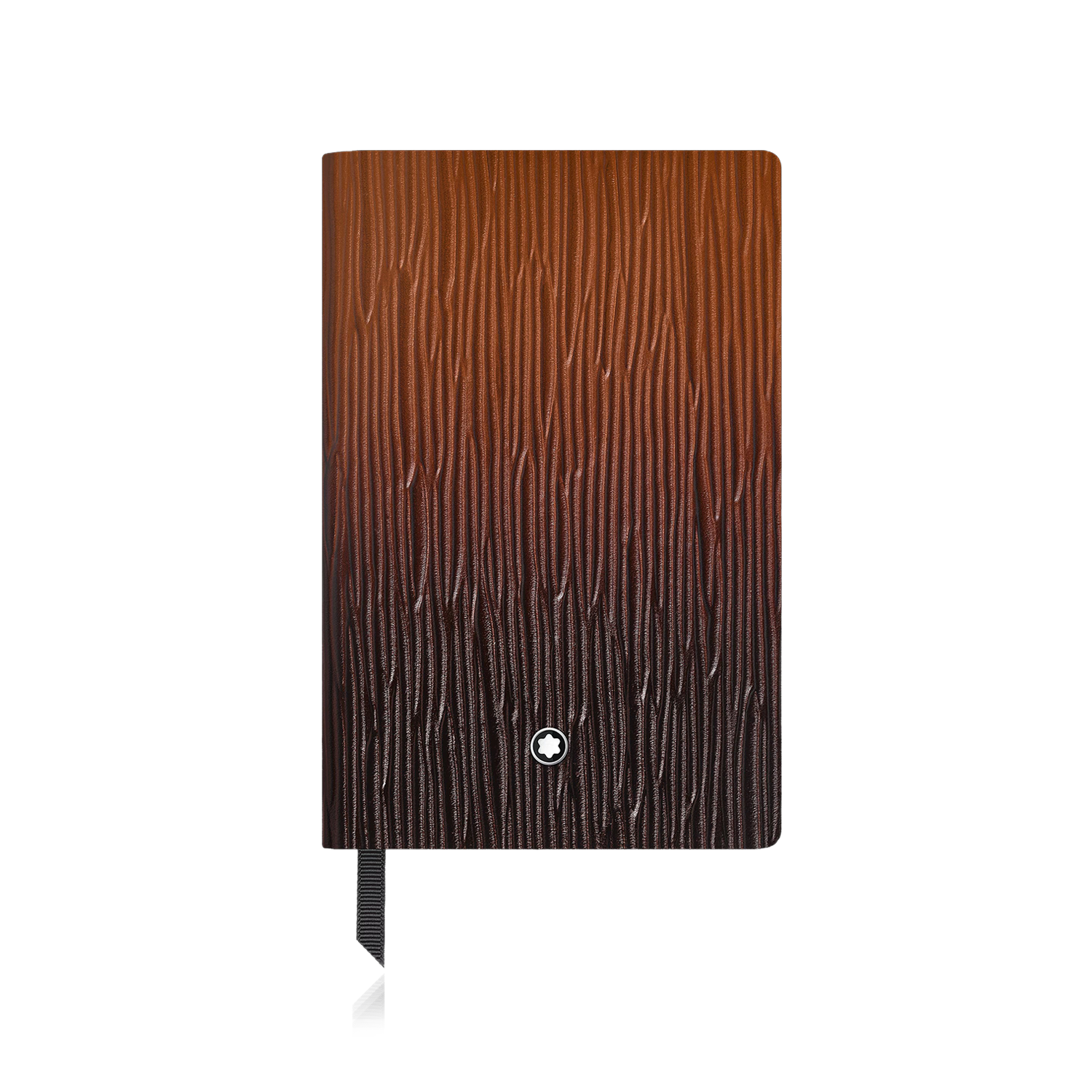 Cuaderno de cuero Corteccia Sfumato, tamaño compacto con páginas rayadas