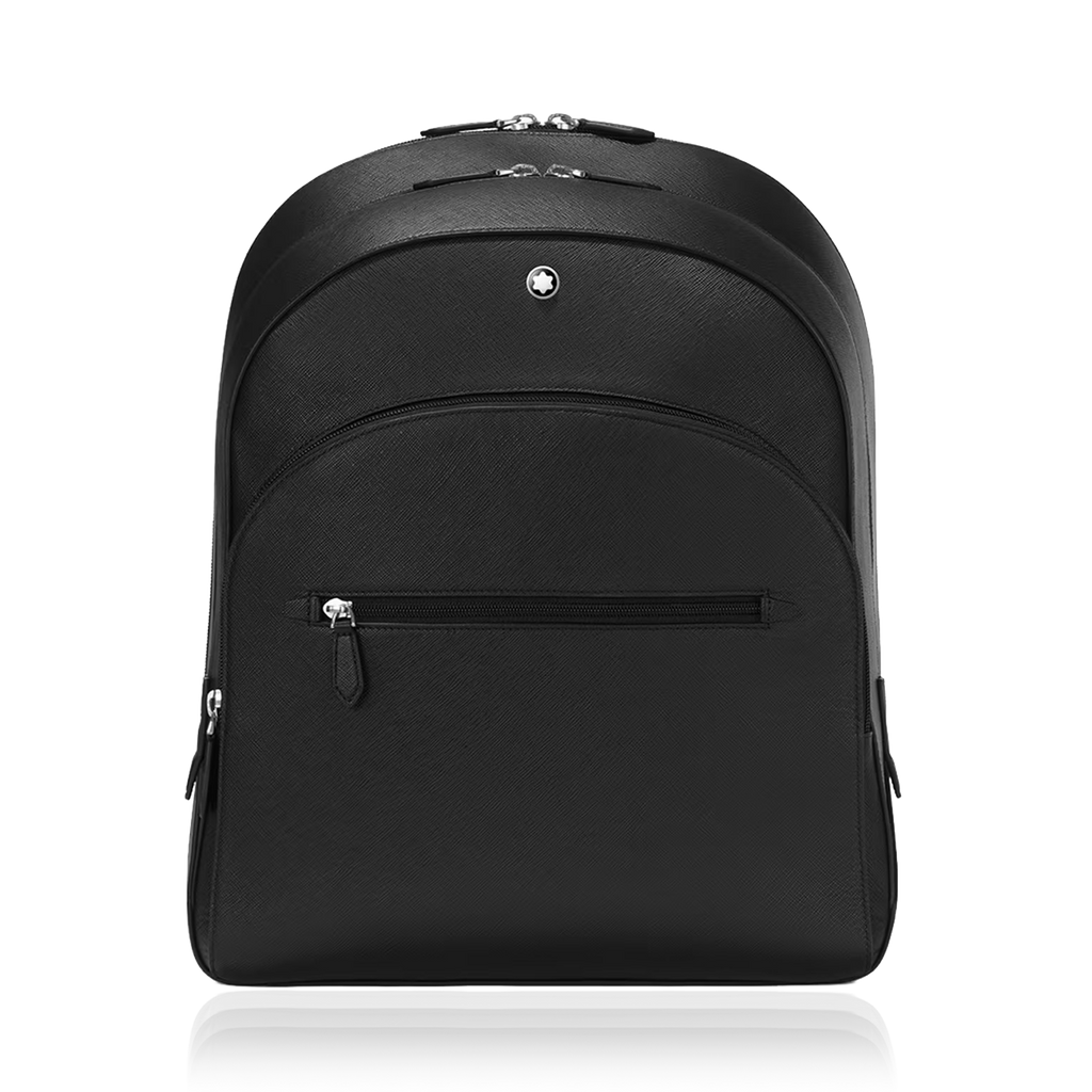 Bolso Mochila de Cuero Sartorial con 3 Compartimentos