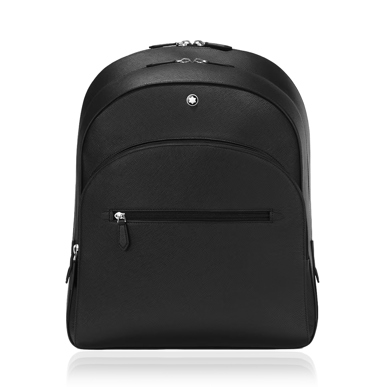 Bolso Mochila de Cuero Sartorial con 3 Compartimentos