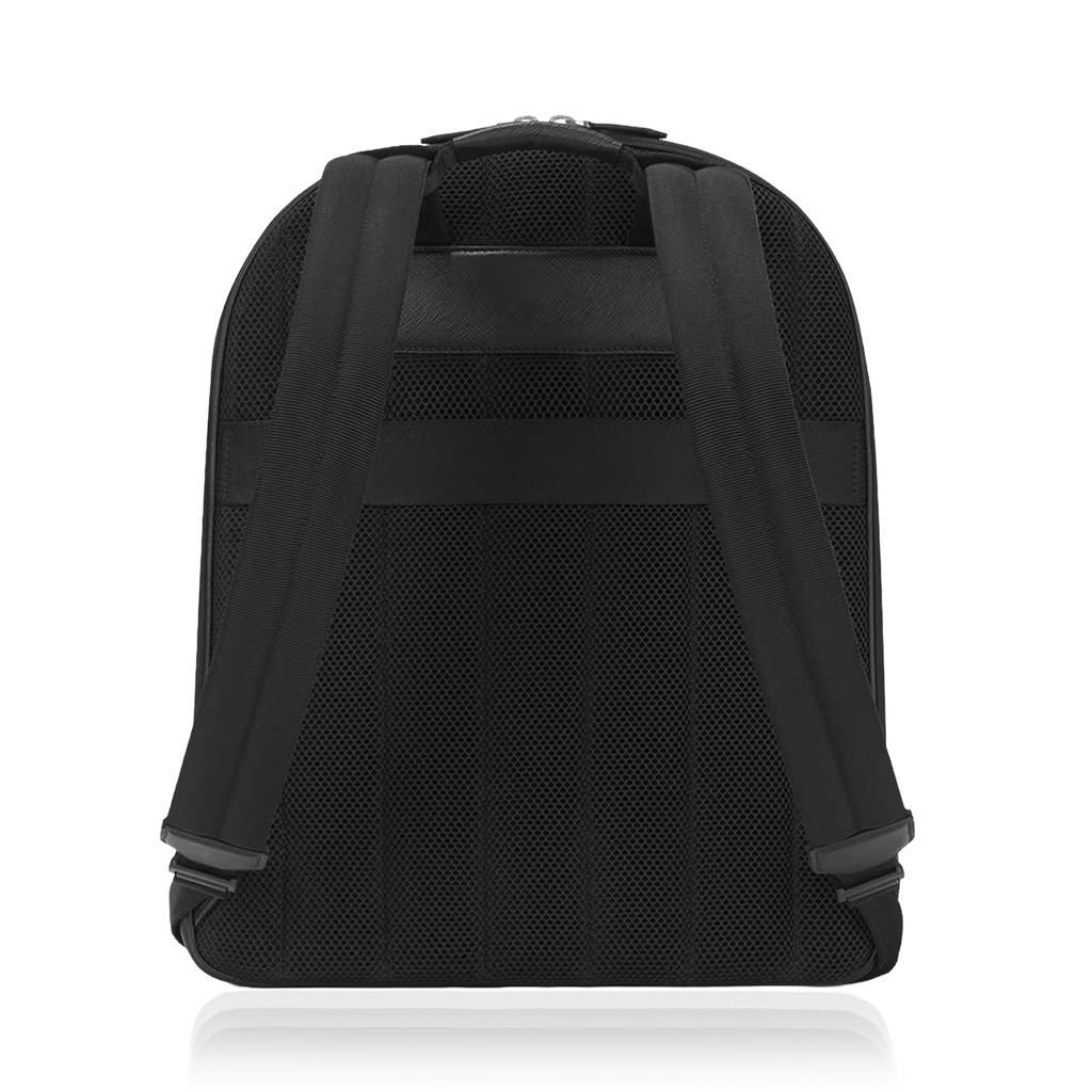 Bolso Mochila de Cuero Sartorial con 3 Compartimentos