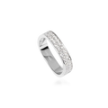 4 mm Pavé Square Band