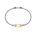 Pulsera Cordón Acuario