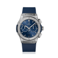 Classic Fusion Blue Titanium Chronograph