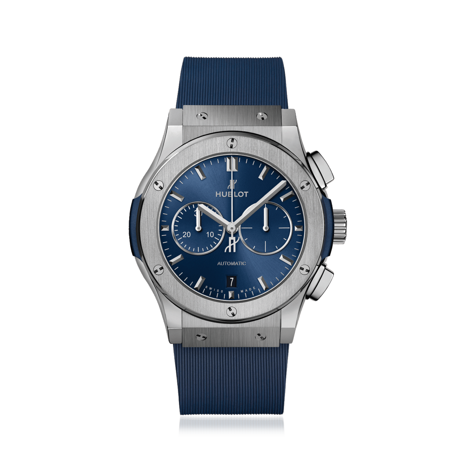 Classic Fusion Blue Titanium Chronograph