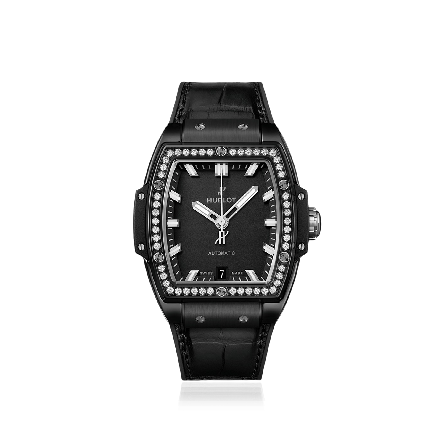 Hublot Spirit of Big Bang Black Magic Diamonds 39mm Watch