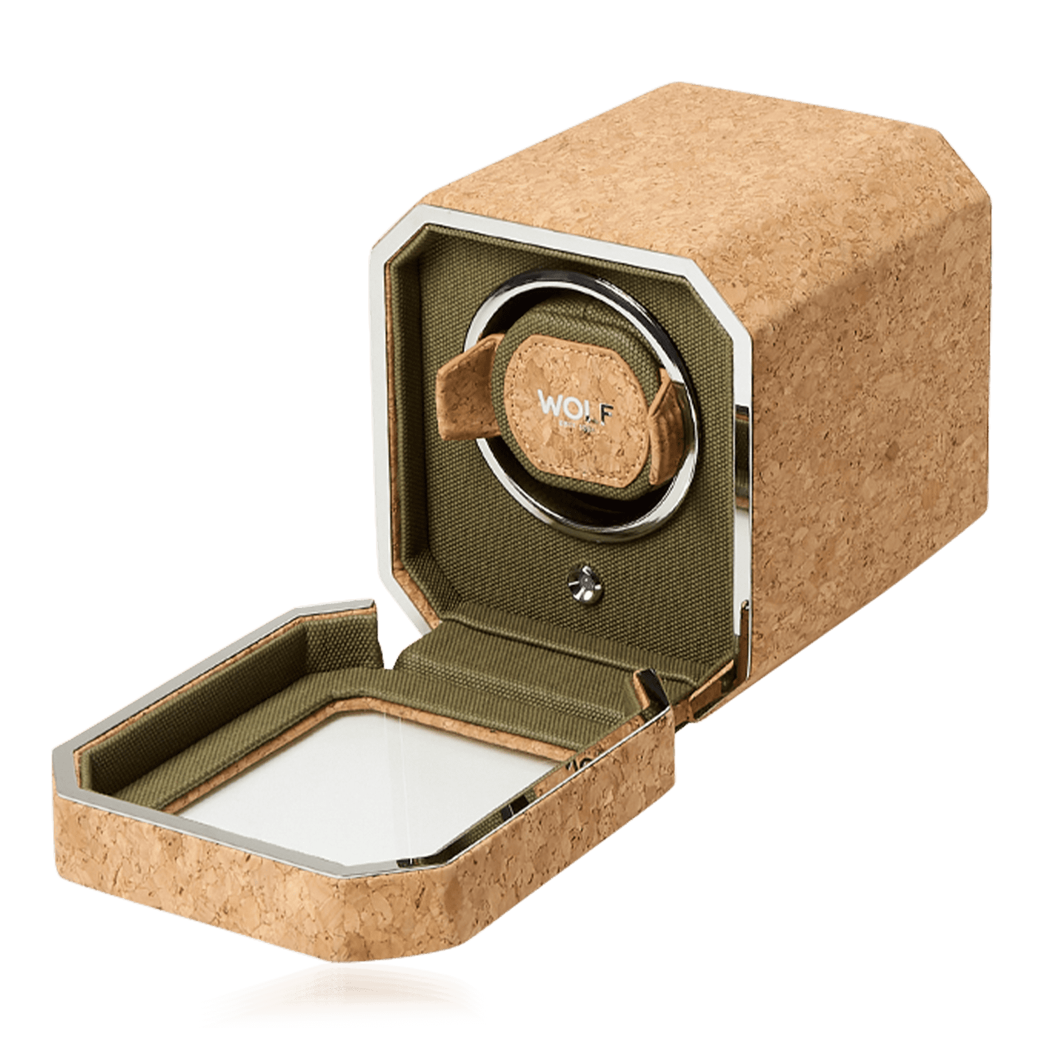 Cajón Individual para Reloj de Corcho