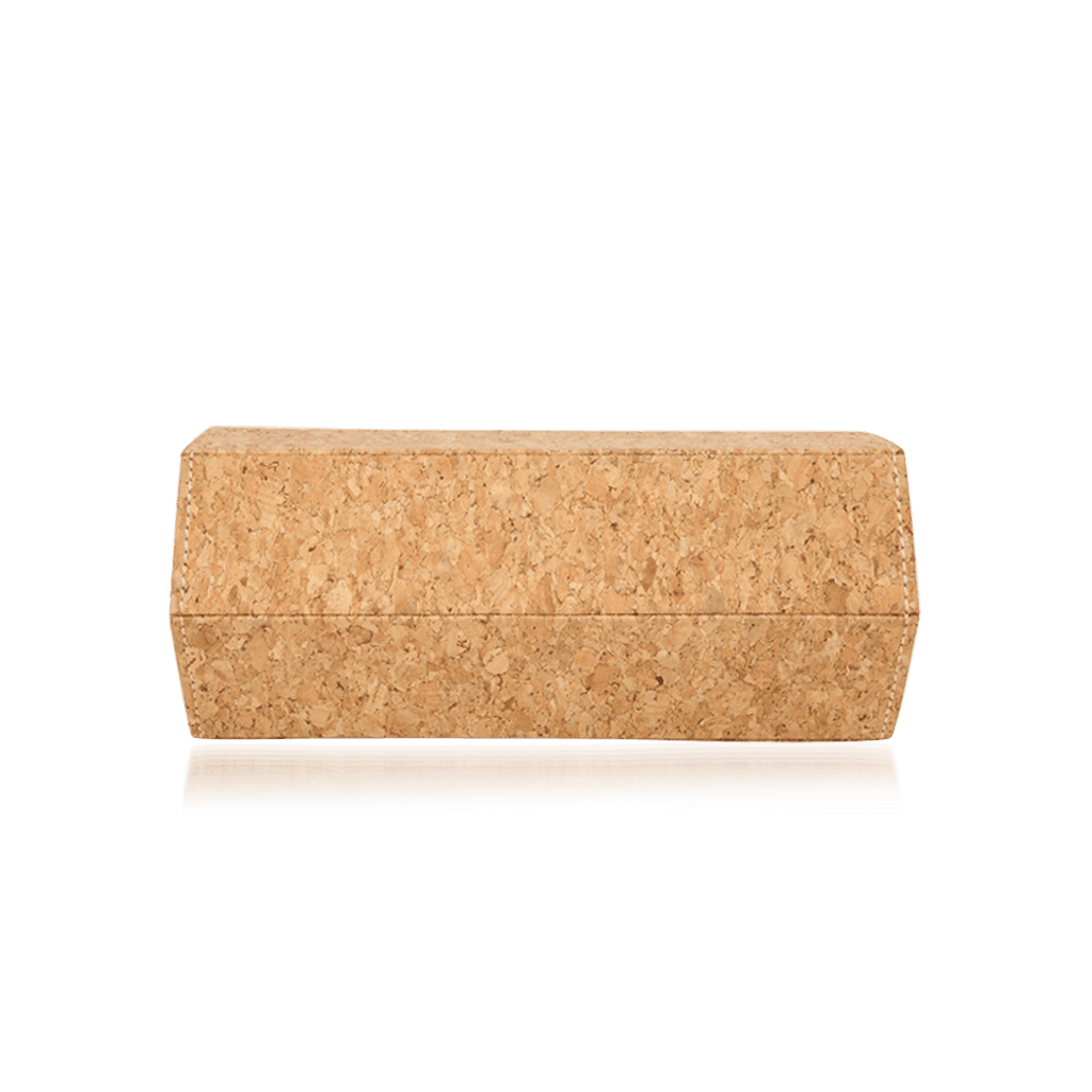 Triple Hexagonal Cork Watch Roll with Capsule
