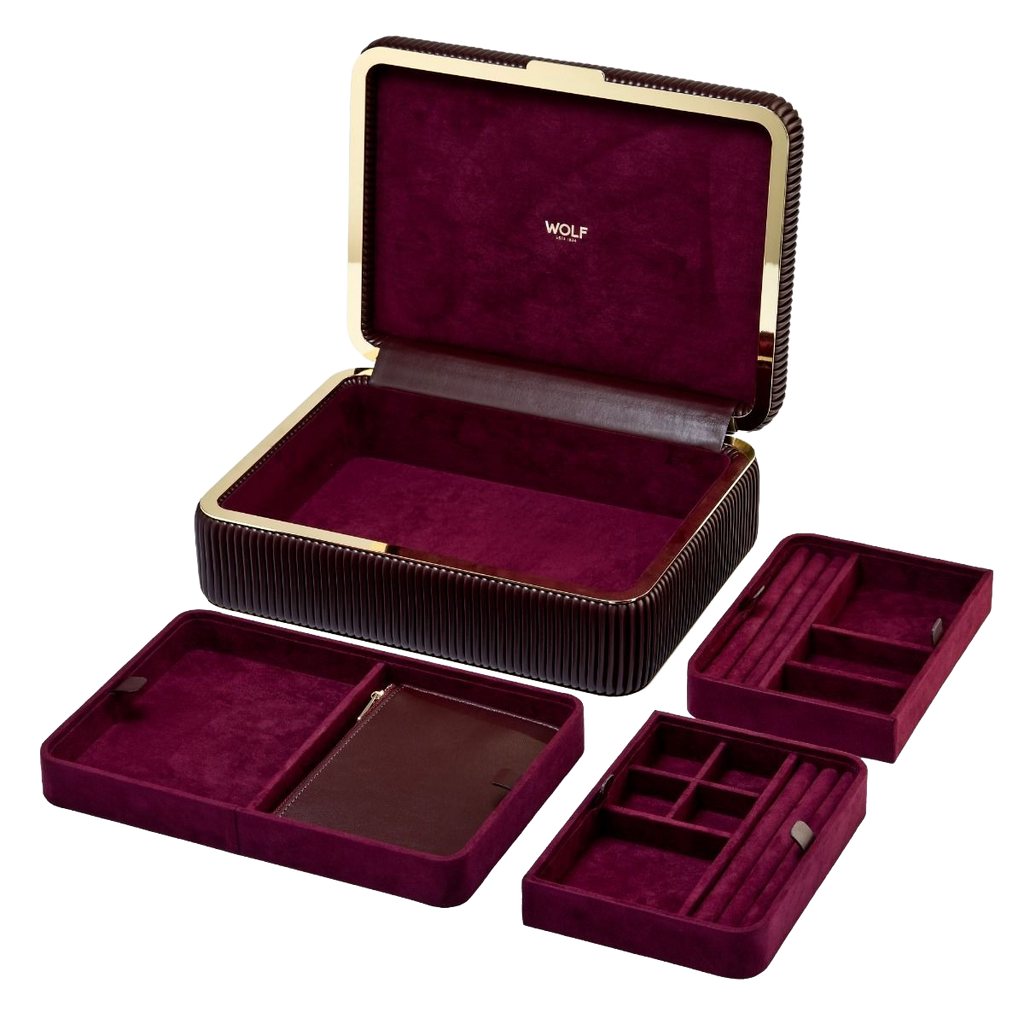 Elegante Caja de Joyas Mediana