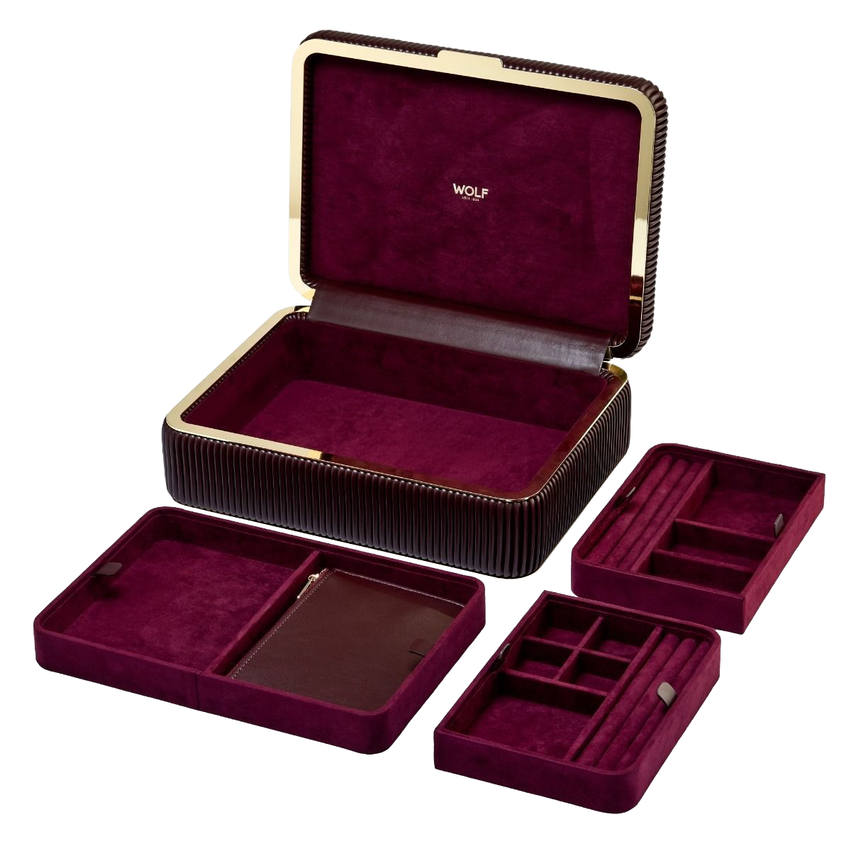 Elegante Caja de Joyas Mediana