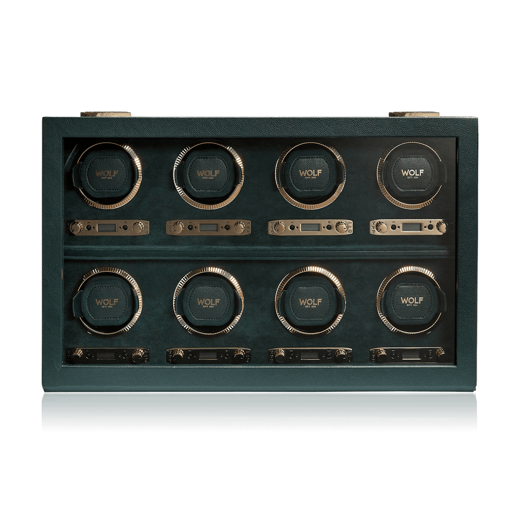 British Racing 8-Piece Watch Winder Set