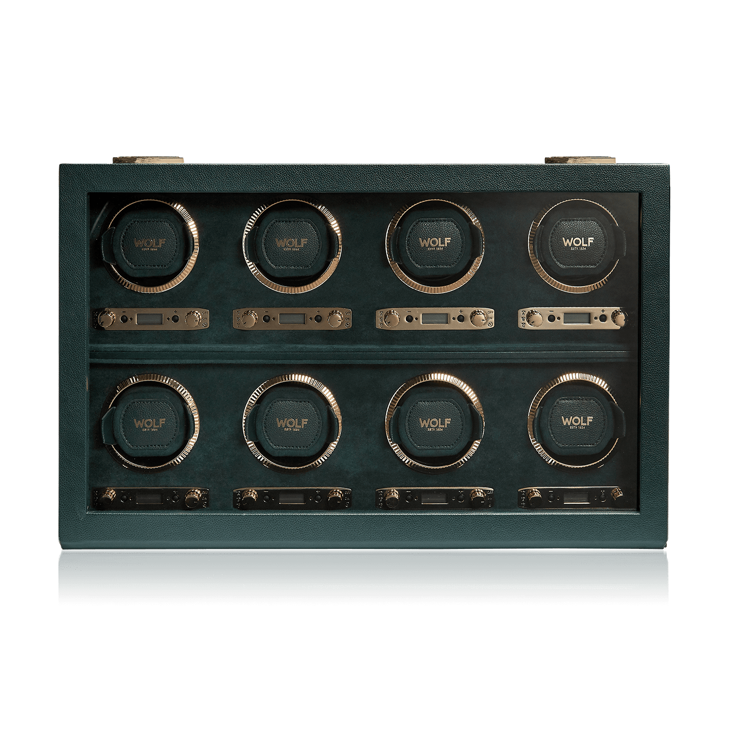 British Racing 8-Piece Watch Winder Set
