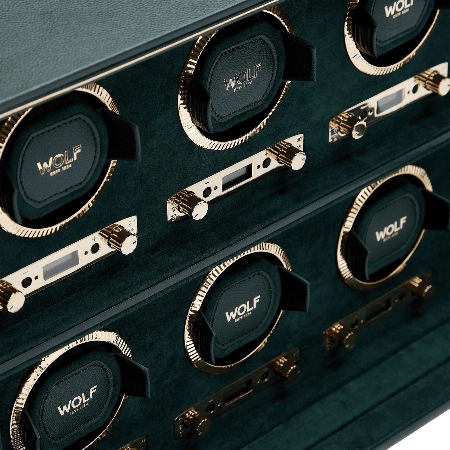 British Racing 8-Piece Watch Winder Set