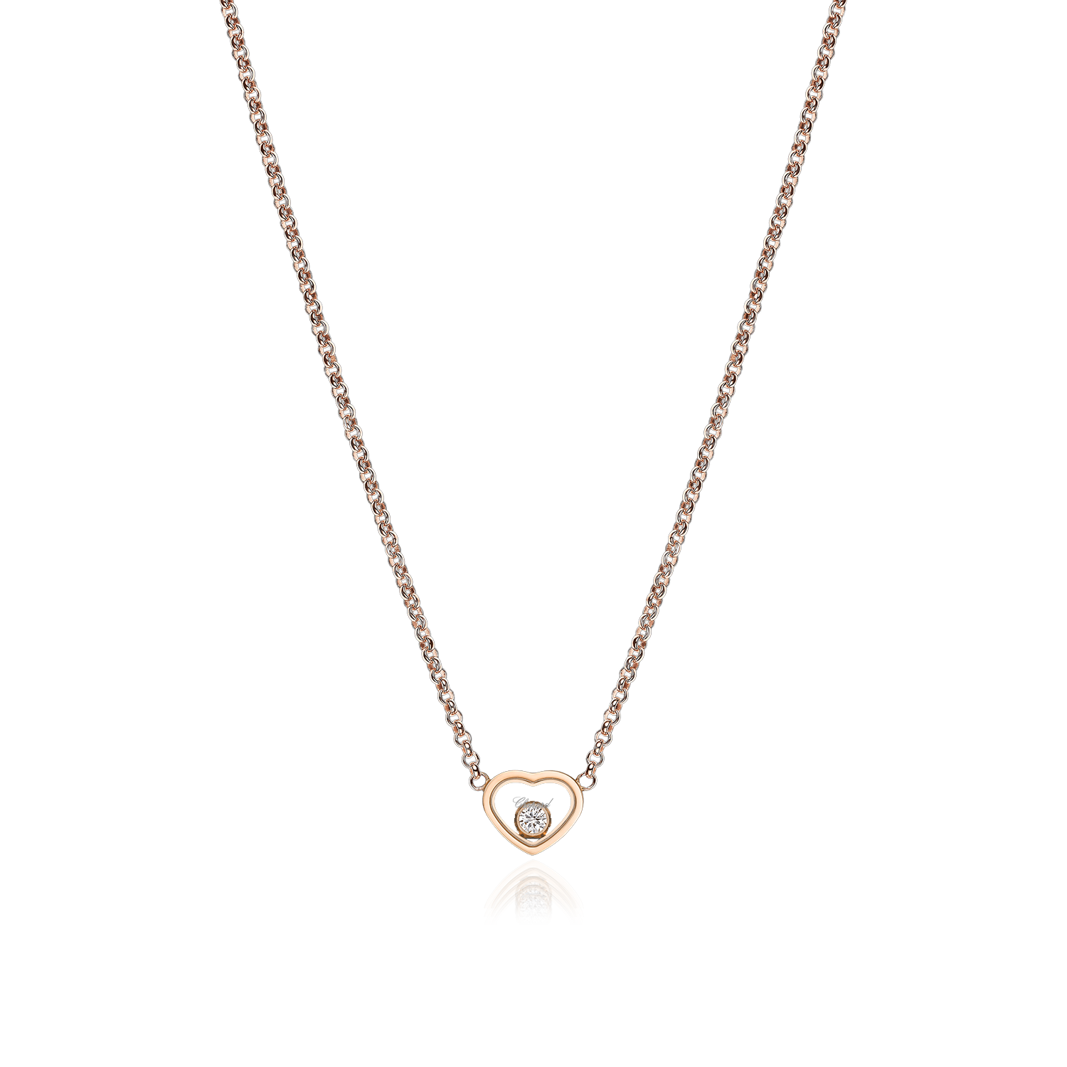 Collar Corazones Radiantes
