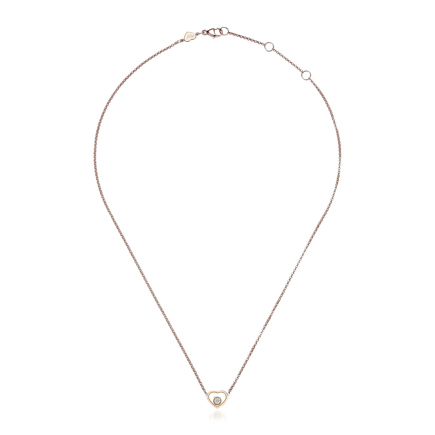 Collar Corazones Radiantes