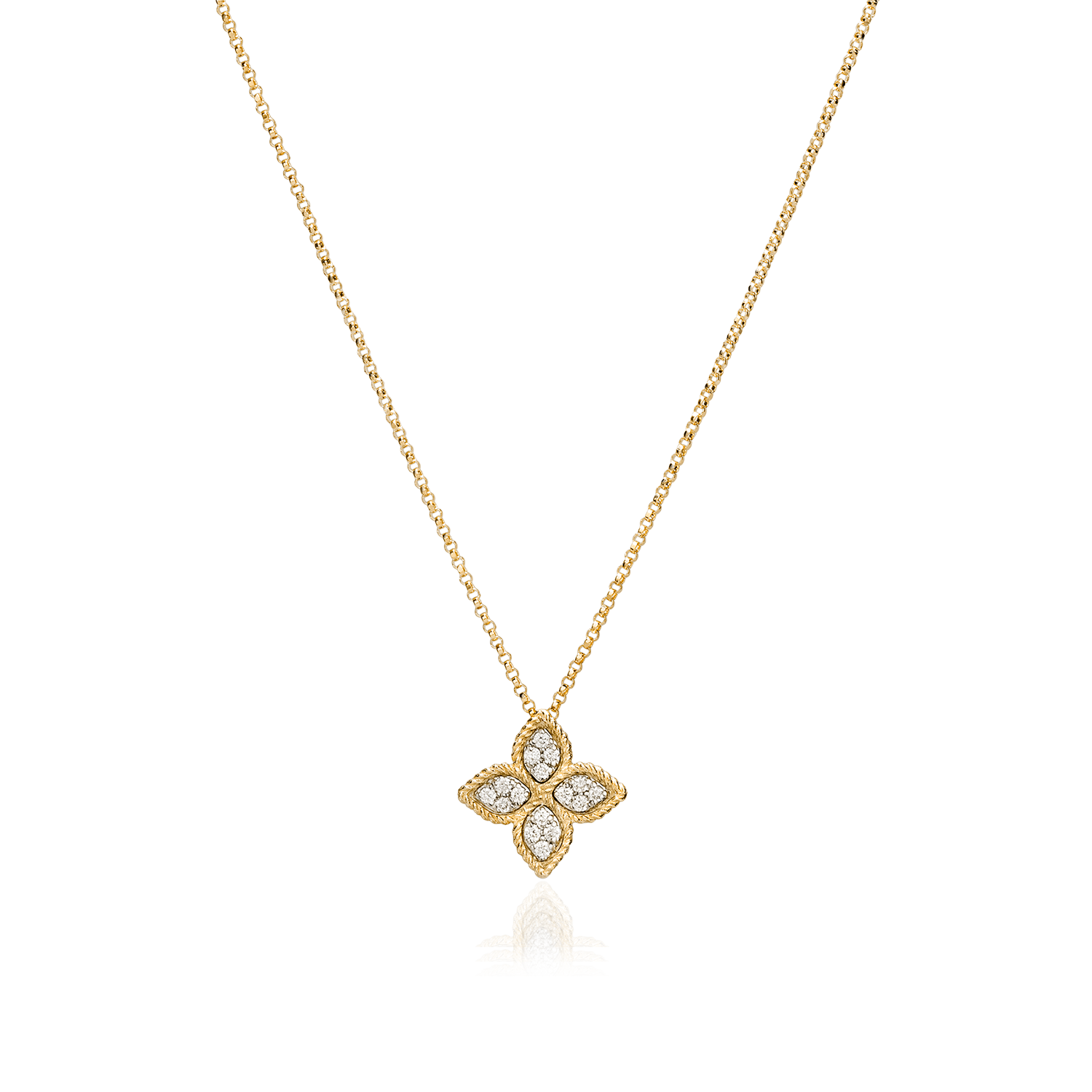 Collar con Colgante de Flor Princesa