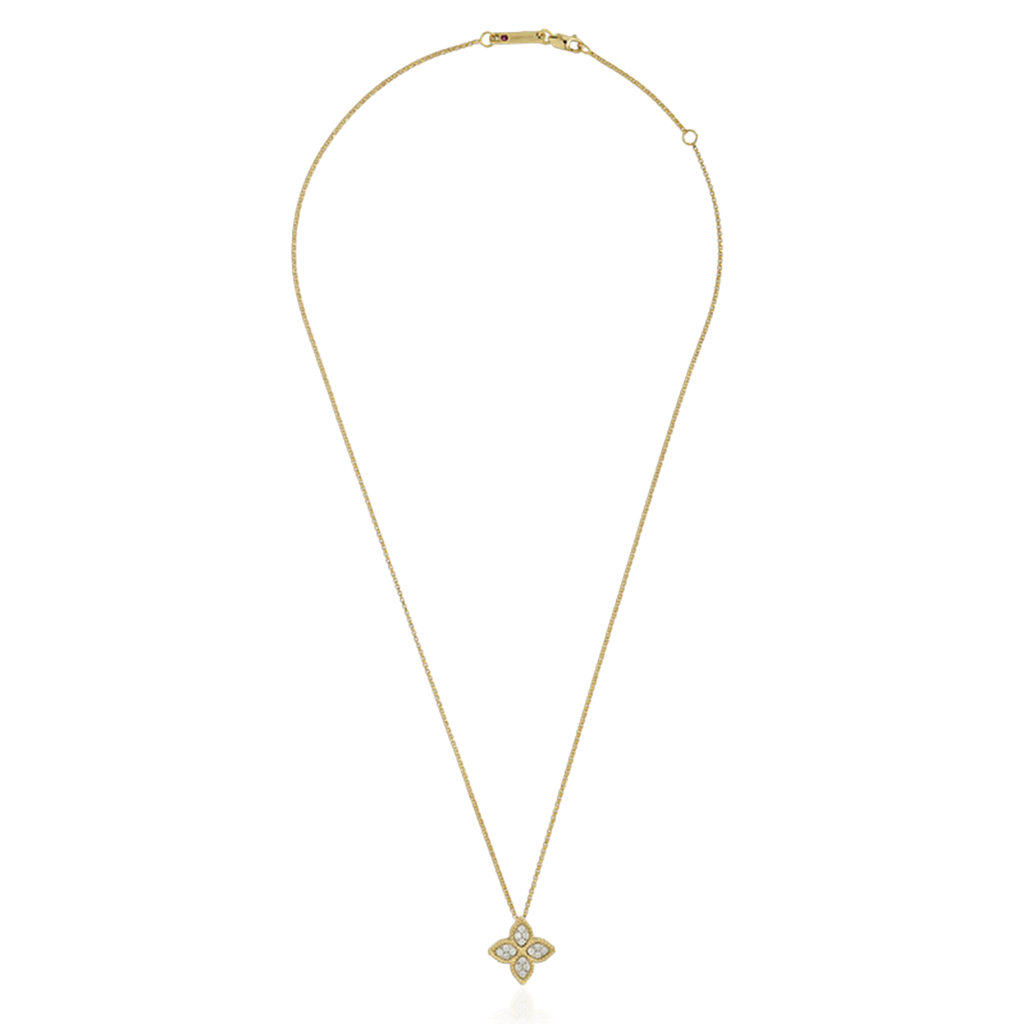 Collar con Colgante de Flor Princesa