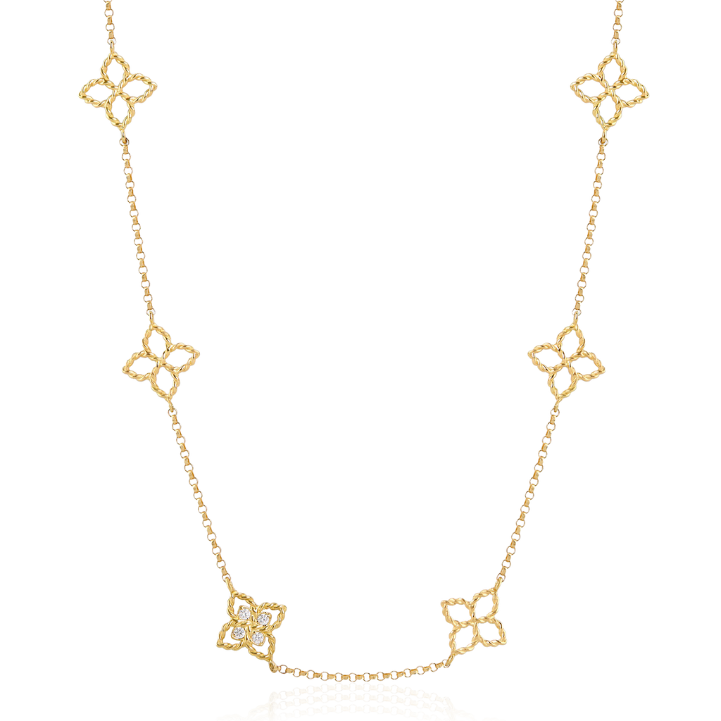 Collar Princesa con Diseño de Flor para Carrusel