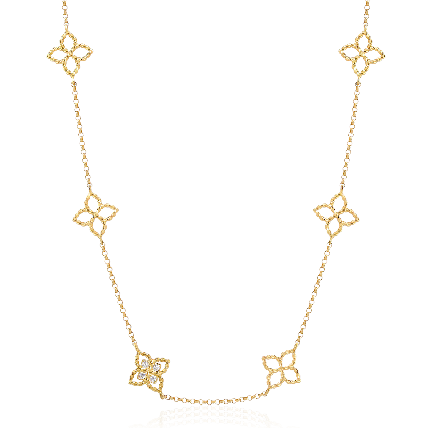 Collar Princesa con Diseño de Flor para Carrusel