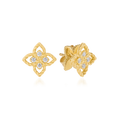 Pendientes Florales de Princesa para Carrusel