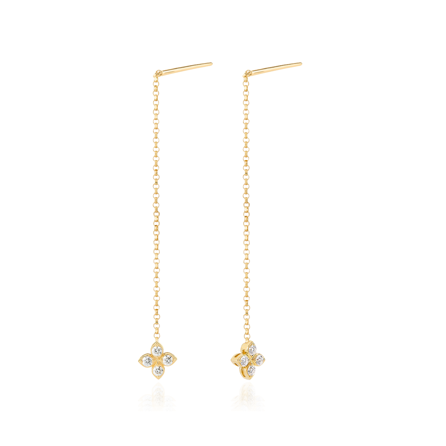 Pendientes de Flor Princesa para Carrusel