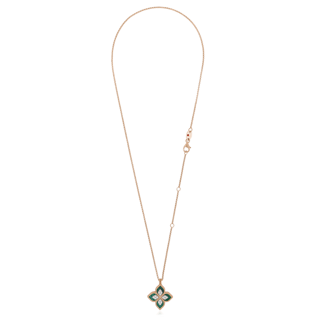 Collar con Colgante de Flor Princesa