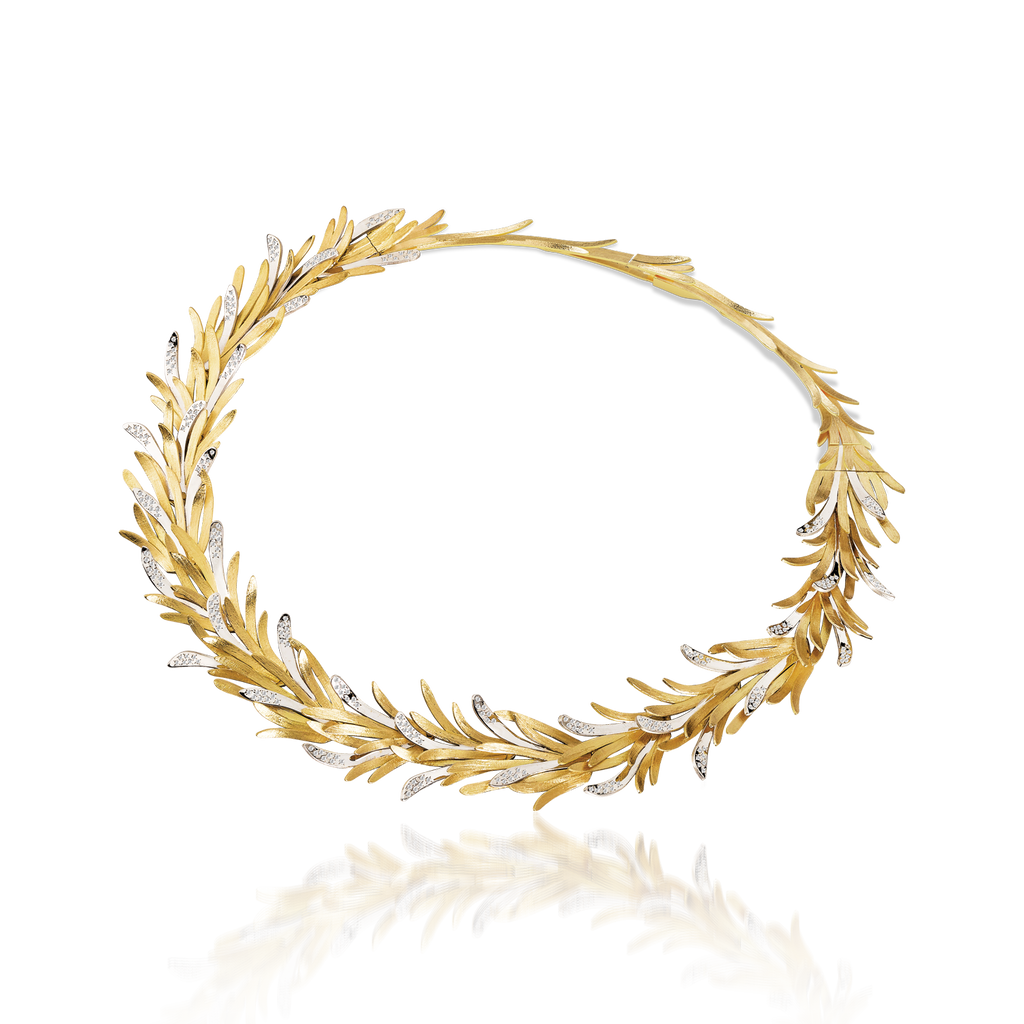Leather Tiara/Collar