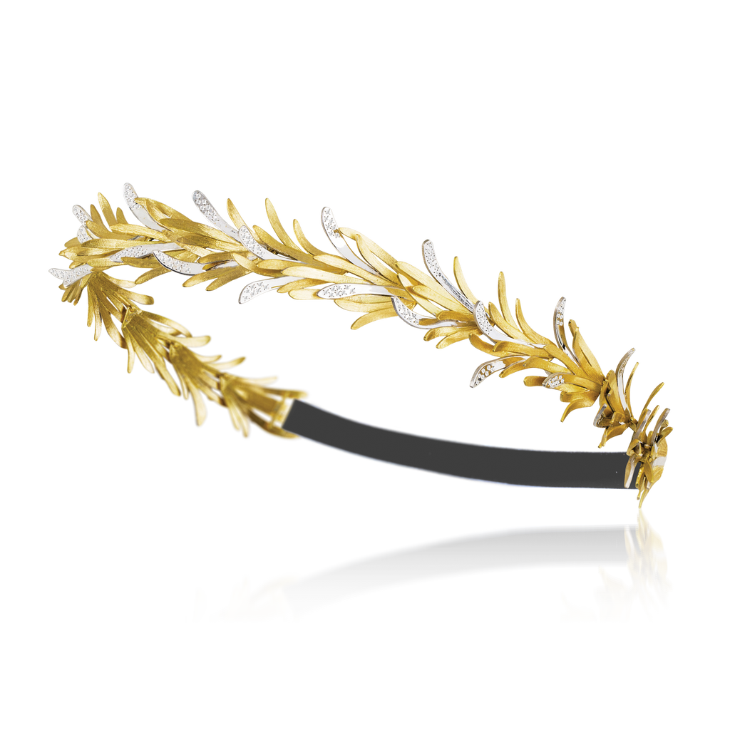 Leather Tiara/Collar