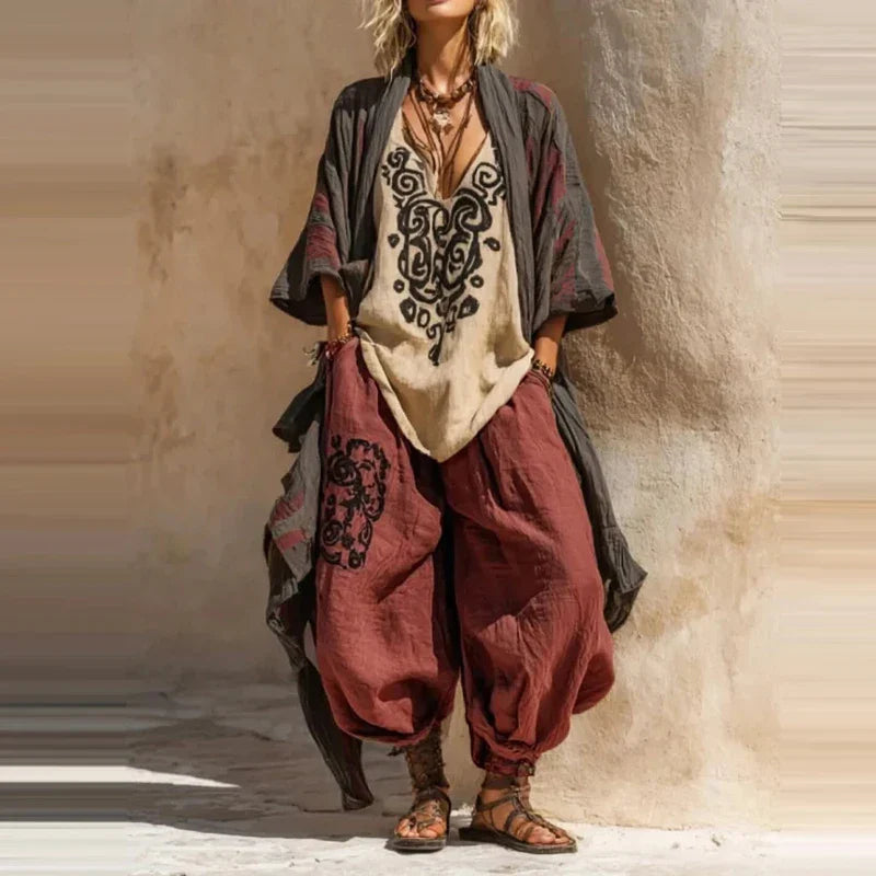 Marrakech Set de 3 Piezas™ | Algodón y Lino de Alta Calidad