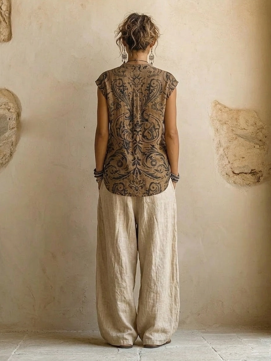 Premium Cotton and Linen 3-Piece Natural Set™
